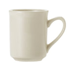 Thumbnail image #1 for Libbey Porcelana Cream 740-901-080 Porcelain Delmonico Coffee Mug, 8 oz, Cream White, Non-Stackable