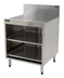 Thumbnail image #6 for Top Shelf 24-Inch x 24-Inch Stainless Steel Underbar Glass Storage Cabinet with Drainboard Top