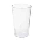 Thumbnail image #1 for G.E.T. 6608-1-CL Plastic Tumbler, 8 oz, Clear, Textured SAN Case of 6 Dozen