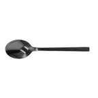 Thumbnail image #1 for Steelite International Walco, Semi WLBK0907 Dessert Spoon, 7-1/4", 18/10 Stainless Steel, PVD-Coated, Deep Black Pack of 1 Dozen