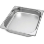 Thumbnail image #1 for Eastern Tabletop Park Avenue 3914FP Induction Chafing Dish Food Pan, 6 qt, Square, Stainless Steel