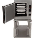 Thumbnail image #5 for Cleveland Range Steamcraft 21CGA5 Gas Countertop Pressureless Convection Steamer, 1 Compartment, 5-Pan, 12 x 20-Inch Capacity