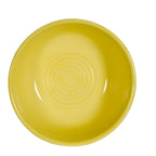 Thumbnail image #1 for CAC China Tango TG-18-SFL Embossed Porcelain Salad Bowl, 15 oz, 5-7/8" Diameter, Sunflower Case of 3 Dozen