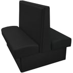 Thumbnail image #1 for Oak Street CR-6042-DBL Double Restaurant Booth, 60"L x 42"H, Sculptured Springless Seat, Finished Ends and Back