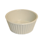 Thumbnail image #1 for Thunder Group PLRM005W 5 oz Fluted ABS Plastic Ramekin, Bone Case of 36 Dozen