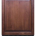 Thumbnail image #1 for Summit Commercial FF708BLSSRSIF Commercial Counter-Height Reach-In Refrigerator, 5.1 cu. ft., 1 Section, Solid Right-Swing Door, Black