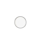 Thumbnail image #1 for Cardinal Selene by Chef & Sommelier FQ067 Round Ebony Ceramic Deep-Rim Plate, 6-3/8" Case of 2 Dozen
