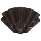 Thumbnail image #1 for JB Prince M118 90NS Pastry Mold, 3-1/2" Diameter x 1-3/8" High, Nonstick Tinned Steel