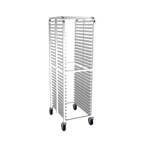 Thumbnail image #1 for Winholt Equipment AL-1830B-XB Mobile Aluminum Pan Rack, 60-Pan Capacity, Reinforced Sides, Full Height