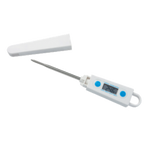 Thumbnail image #1 for Matfer Bourgeat 250502 Pocket Digital Thermometer, -40°F to 392°F, 3-Inch Stainless Steel Fixed Needle, Protective Case