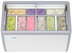 Thumbnail image #8 for KoolMore 50-Inch Gelato Dipping Cabinet Display Freezer, 13 Cu. Ft., Sliding Glass Door