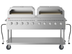 Thumbnail image #5 for KoolMore 10-Burner Commercial Outdoor Propane Grill with Dual 36-Inch Pizza Ovens