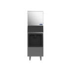 Thumbnail image #1 for Atosa USA, Inc. YDS0350A-161 Floor Ice Machine with Dispenser, 350 lb/24 hr, Half-Dice Cubes, Air-Cooled