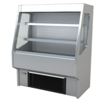 Thumbnail image #1 for RPI Industries Bandit SCRFC4860D-III Non-Refrigerated Air Screen Pastry Display Case, 48"W x 60"H, 2 Shelves, LED Light