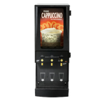 Thumbnail image #1 for Curtis CAFEPC3CL10000 Powder-Base Cappuccino Machine, 3-Station Dispensers, Automatic Water, 1800 W