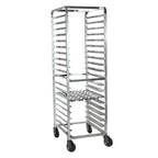 Thumbnail image #1 for SPG International Kelmax 4H0936 Mobile Full-Height Aluminum Pan Rack, 17-Pan Capacity, 18 x 26 in Pans, End Loading, 3-1/2 in Centers