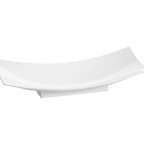 Thumbnail image #1 for TableCraft Products Sierra Collection™ CW4080BK Rectangular Cast Aluminum Fruit Bowl, 8 qt, Black, 31-1/2" x 14" x 5-7/8"