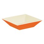 Thumbnail image #1 for G.E.T. Keywest ML-247-ST Square Melamine Bowl, 2-1/2 qt, 10 x 2-1/2 in H, Sunset Case of 6