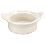 Thumbnail image #1 for Vertex China Vista VRE-133 9 oz Round China Casserole, 6-3/8" Diameter, with Handles, Without Cover Case of 2 Dozen