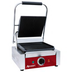 Thumbnail image #2 for Adcraft Single Countertop Sandwich Grill / Panini Press with Grooved Cast Iron Plates