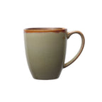 Thumbnail image #1 for Libbey Hedonite Sage HEDON-8S 13 oz Porcelain Coffee Mug with Polished Foot