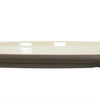 Thumbnail image #1 for Cal-Mil Vienna 24309-10-128 Round Two-Tone Melamine Flat Plate, 10-Inch Case of 6