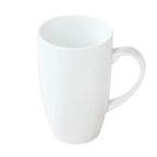 Thumbnail image #1 for Tableware Solutions USA Rustics by Continental 24CCCAF051 China Coffee Mug, 11.5 oz, Plain White, with Handle Case of 24