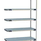 Thumbnail image #1 for Metro MetroMax i MX-1824G-74-A5 Polymer Add-On Shelving Unit, 5-Tier, 18"D x 24"W x 74"H