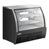 Thumbnail image #2 for Black Diamond 48-Inch Full-Service Refrigerated Deli Case with Curved Front Glass, 6 Shelves, and LED Lighting