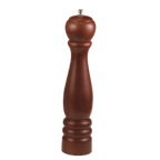 Thumbnail image #1 for TableCraft Products PM1912 12-Inch Mahogany Wood Pepper Mill Case of 24