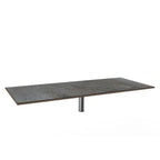 Thumbnail image #1 for Steelite Mogogo, Modular MGCITB01GSXX Modular Buffet Display Tabletop, 71" x 29-1/2", Rectangular, Central Hole, Grey Slate Laminate