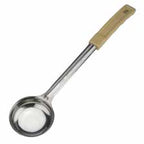 Thumbnail image #3 for Winco Prime FPSN-3 3 oz Solid Stainless Steel Portion Control Spoon with Tan Plastic Handle Case of 72