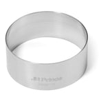 Thumbnail image #1 for JB Prince MA285 08 Round Stainless Steel Cake Decorating Ring, 3.15-inch Diameter x 1.38-inch Height