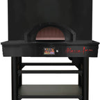 Thumbnail image #1 for Marra Forni MS37-25WG Square Combination Wood/Gas Pizza Oven with 37" x 25" Brick Deck, Touchscreen Control, and Stand