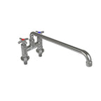 Thumbnail image #1 for Tarrison Products Ltd. TP-PF4DK16C-KIT Commercial Deck-Mount Faucet, 16" Swing Spout, 4" Centers, Integral Spring Check Valves
