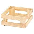 Thumbnail image #1 for G.E.T. Frilich Raiser 3588131 Square Wood Display Riser Frame Only, 9"W x 9"D x 4-1/10"H