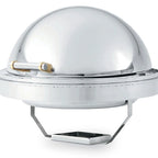 Thumbnail image #2 for Vollrath New York, New York® 46268 6 Qt Round Drop-In Chafer with Retractable Cover, 18/8 Stainless Steel