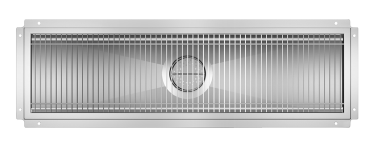 Product image #2 for KoolMore 42-Inch x 12-Inch Stainless Steel Commercial Floor Trough Drain with Subway-Style Grates