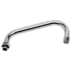 Thumbnail image #1 for AllPoints Foodservice Parts & Supplies Fisher 261255 Lead-Free Swivel Faucet Spout, 8", 2.2 GPM Aerator
