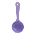 Thumbnail image #1 for Thunder Group PLPSS040PP Solid Serving Spoon, 4 oz, 8-1/4 in, Short Handle, Purple Acetal Case of 72
