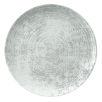Thumbnail image #1 for Libbey Schonwald, Shabby Chic 9331232-63070 Porcelain Coupe Plate, Round, 12-5/8" Diameter, Structure Grey