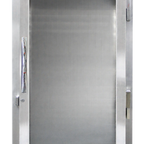 Thumbnail image #1 for Continental Refrigerator Designer Line DL1WI-SA-RT-GD-SD Roll-Thru Warmer, One-Section, Glass Front, Stainless Rear Door
