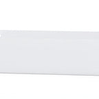 Thumbnail image #1 for Cal-Mil 24132-96-15 Rectangular Melamine Bento Box Insert, White, 9 x 6 x 2.5 in Case of 6