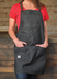 Thumbnail image #2 for Mercer Culinary M63208DENBR Metro Edge® Chef Aprons & Kitchen Smocks