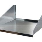 Thumbnail image #1 for Winholt Equipment SSMS-2424 Microwave Wall Shelf, 16 Gauge 300 Series Stainless Steel, Wall-Mount, 24"D x 24"W x 12"H