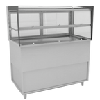 Thumbnail image #1 for RPI Industries Vienna VICD3-20-R-SQ-SC-FD Self-Service Cold Display Case, 44-3/8"W, Bottom-Mount Self-Contained Refrigeration
