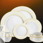 Thumbnail image #2 for Ten Strawberry Street Iriana IRIANA-16GLD China Creamer, 9 oz, Gold, with Handle Case of 6