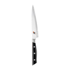 Thumbnail image #2 for Zwilling J.A. Henckels Miyabi 1019696 5-1/2" Utility Knife, FRIODURx2® Hardened FC61 High-Carbon Steel, Black POM Handle