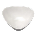 Thumbnail image #1 for Vertex China London LD-TSD-M 4 oz Porcelain Triangular Trio Sauce Dish, Low Profile, Bone White Case of 4 Dozen