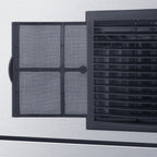 Thumbnail image #2 for Summit Commercial BIM352KBIN Commercial Full-Size Cube Ice Machine with Stainless Steel Bin, Air-Cooled